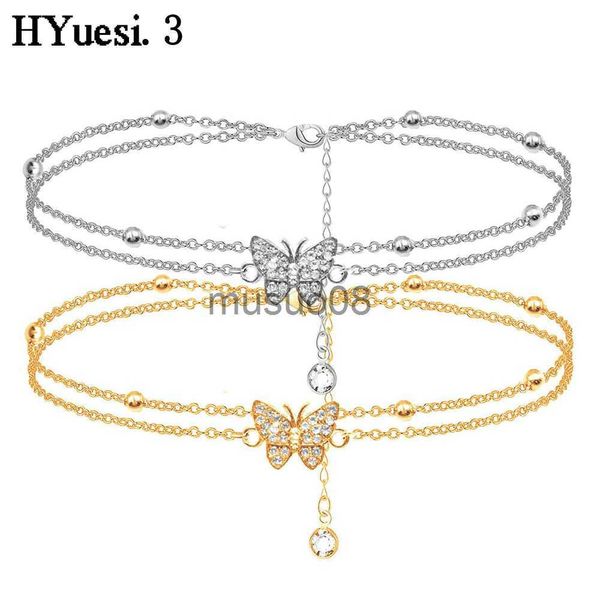 anklets summer butterfly anklet for women adjustable gold silver color layered foot ankle brelet girls beh party jewelry j230815, Red;blue
anklets summer butterfly anklet for women adjustable gold silver color layered foot ankle brelet girls beh party jewelry j230815, Red;blue