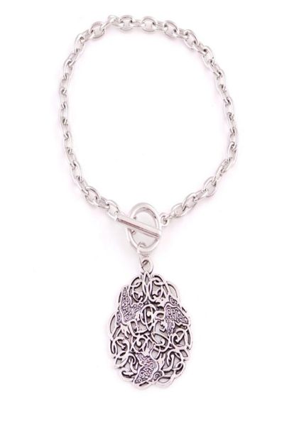 personality viking three morrigan crows ravens triskele pattern charm pendent amulet charm wheat link chain bracelet jewelry gift8172329, Golden;silver
personality viking three morrigan crows ravens triskele pattern charm pendent amulet charm wheat link chain bracelet jewelry gift8172329, Golden;silver