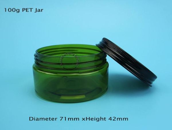 10pcslot promotion 100g plastic cream jar cosmetic packaging pet 100ml container portable aluminum cap small refillable bottle3616398
10pcslot promotion 100g plastic cream jar cosmetic packaging pet 100ml container portable aluminum cap small refillable bottle3616398