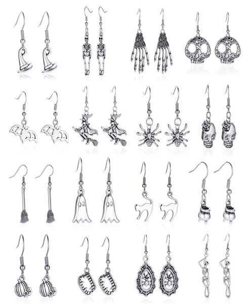 halloween earrings simple retro skull spider ghost witch magic hat bat distressed earrings -border holiday jewelry horror feat5832300, Golden;silver
halloween earrings simple retro skull spider ghost witch magic hat bat distressed earrings -border holiday jewelry horror feat5832300, Golden;silver