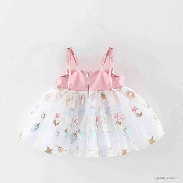 girl's dresses newborn infant baby girl summer dress straps embroidery moon tulle patchwork a-line dress for daily party r230815, Red;yellow
girl's dresses newborn infant baby girl summer dress straps embroidery moon tulle patchwork a-line dress for daily party r230815, Red;yellow