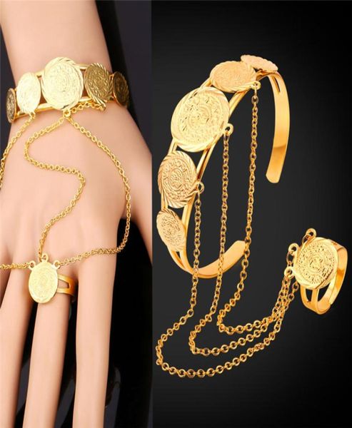 women039s special design slave bracelet christmasbirthday gift round charms cuff bracelet ring gold jewelry set5302036, Silver
women039s special design slave bracelet christmasbirthday gift round charms cuff bracelet ring gold jewelry set5302036, Silver