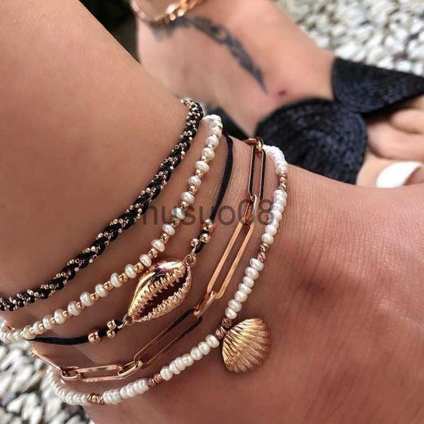 anklets zoshi multi layered gold color shell pendant ankle chains boho pearl beads anklet for women summer beh foot jewelry j230815, Red;blue
anklets zoshi multi layered gold color shell pendant ankle chains boho pearl beads anklet for women summer beh foot jewelry j230815, Red;blue