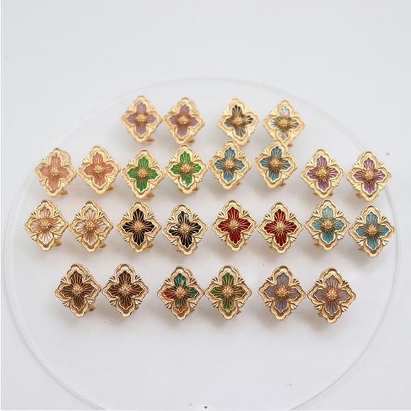 new designed fashion ear studs luxury brushed four leaf grass flower hollowed out earings designer jewelry ear-1007, Silver
new designed fashion ear studs luxury brushed four leaf grass flower hollowed out earings designer jewelry ear-1007, Silver