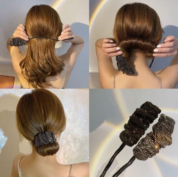 shiny crystal high sense hair band south korea dongdaemun temperament female lazy bun hair ornament rhinestone updo gadget9536877, Silver
shiny crystal high sense hair band south korea dongdaemun temperament female lazy bun hair ornament rhinestone updo gadget9536877, Silver
