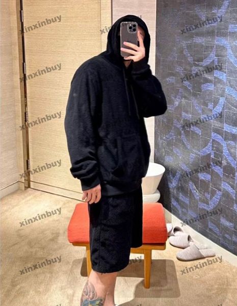 xinxinbuy men women designer sweatshirt knitted terry fabric letter jacquard print sweater gray blue black white xs-xl, Black;brown
xinxinbuy men women designer sweatshirt knitted terry fabric letter jacquard print sweater gray blue black white xs-xl, Black;brown