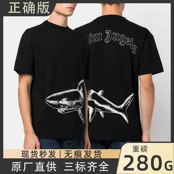 correct palm new shark print short sleeve t-shirt angels angel couple loose pa fashion, Black;brown
correct palm new shark print short sleeve t-shirt angels angel couple loose pa fashion, Black;brown