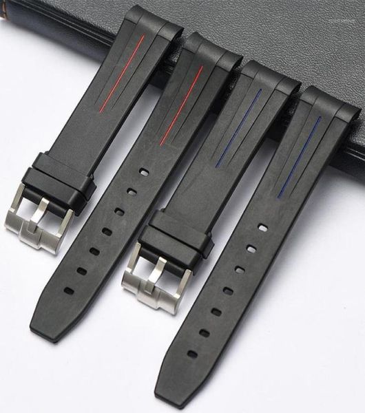 eache new silicone rubber watch band watch straps waterproof watchband 20mm 21mm11681720, Black;brown
eache new silicone rubber watch band watch straps waterproof watchband 20mm 21mm11681720, Black;brown