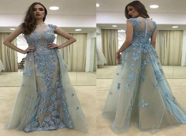 aline round neck cap sleeves light blue tulle prom dress with beading 3d flowers evening dress8954519, Black
aline round neck cap sleeves light blue tulle prom dress with beading 3d flowers evening dress8954519, Black