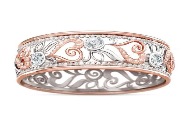 fashion jewelry eternal love hollow heart ring diamond rose gold romantic engagement ring2466022, Silver
fashion jewelry eternal love hollow heart ring diamond rose gold romantic engagement ring2466022, Silver