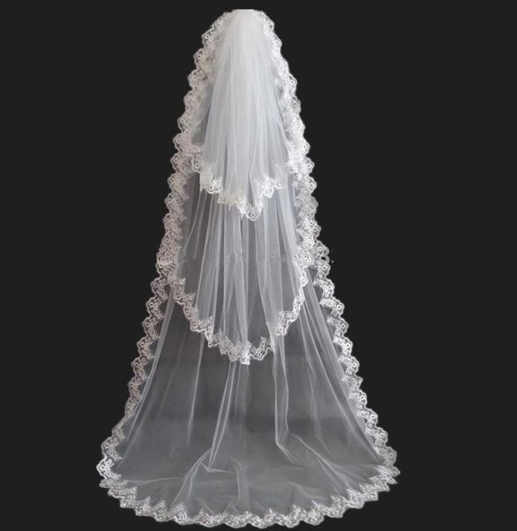beautiful three layers long bridal veils with lace edge church tulle bride wedding veil wedding accessory in stock9220052, Black
beautiful three layers long bridal veils with lace edge church tulle bride wedding veil wedding accessory in stock9220052, Black