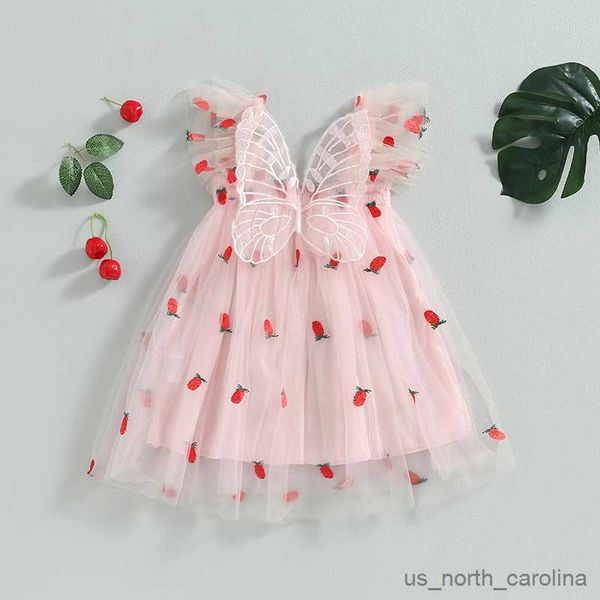 girl's dresses baby girl strap dress for clothes summer butterfly wings princess mesh sleeveless dresses kid party costume r230815, Red;yellow
girl's dresses baby girl strap dress for clothes summer butterfly wings princess mesh sleeveless dresses kid party costume r230815, Red;yellow
