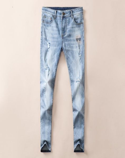 21s mens designer summer stylish simplicity breathable slimleg jeans corrugate tear denim pants fashion club clothing for male hi9925643, Blue
21s mens designer summer stylish simplicity breathable slimleg jeans corrugate tear denim pants fashion club clothing for male hi9925643, Blue