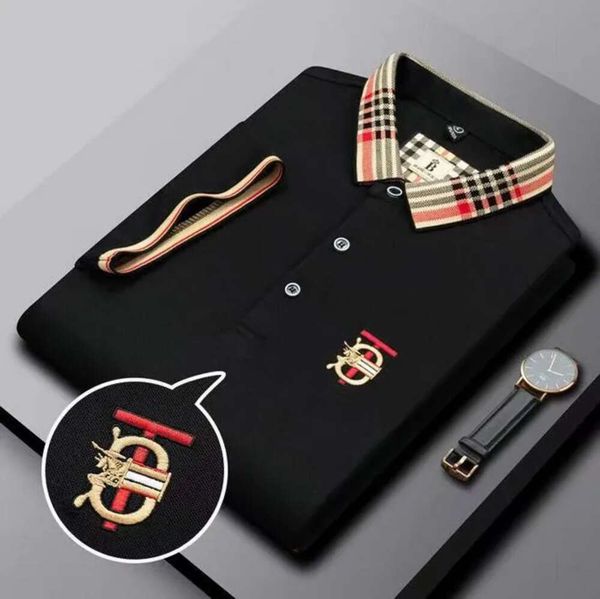 high end embroidered short sleeved cotton polo shirt men s t shirt korean fashion clothing summer aobiao02, White;black
high end embroidered short sleeved cotton polo shirt men s t shirt korean fashion clothing summer aobiao02, White;black