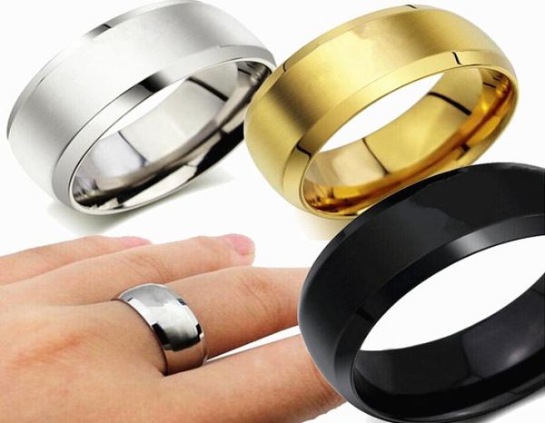 whole mixed lots silver black gold color men039s 8mm stainless steel fashion jewelry band rings brand new4534690, Slivery;golden
whole mixed lots silver black gold color men039s 8mm stainless steel fashion jewelry band rings brand new4534690, Slivery;golden