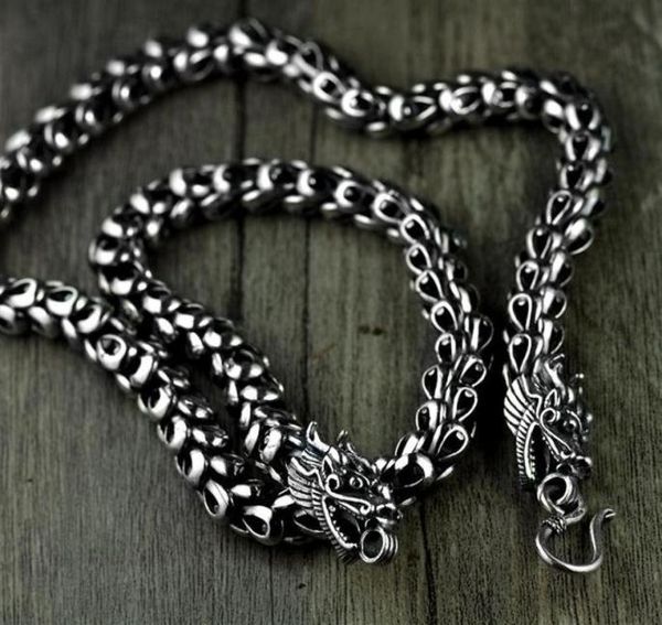 chains 100925 sterling silver necklace thai retro court original handmade fashion mighty dragon scale303l5060087
chains 100925 sterling silver necklace thai retro court original handmade fashion mighty dragon scale303l5060087