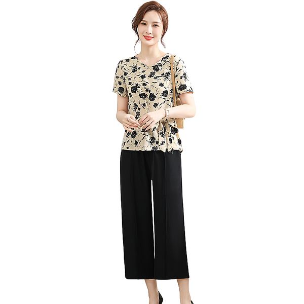 women's two piece pants 2023 summer tracksuit women short sleeve and wide leg suits casual set womens outfits 5xl 230814, White
women's two piece pants 2023 summer tracksuit women short sleeve and wide leg suits casual set womens outfits 5xl 230814, White