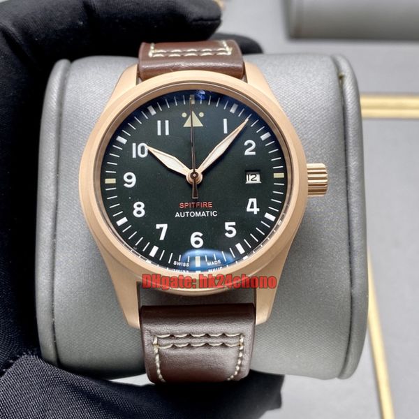 21 styles luxury watches 326802 pilot mark xvii 40mm automatic mechanical mens watch green dial leather strap gents wristwatches, Slivery;brown
21 styles luxury watches 326802 pilot mark xvii 40mm automatic mechanical mens watch green dial leather strap gents wristwatches, Slivery;brown