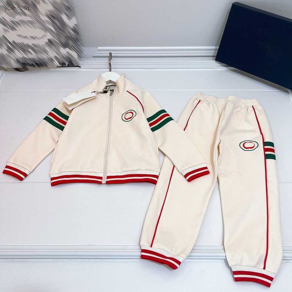 luxury kids designer clothes child zipper jacket sets size 110-160 cm 2pcs multicolor striped stand collar jacket and sports pants aug02, White
luxury kids designer clothes child zipper jacket sets size 110-160 cm 2pcs multicolor striped stand collar jacket and sports pants aug02, White