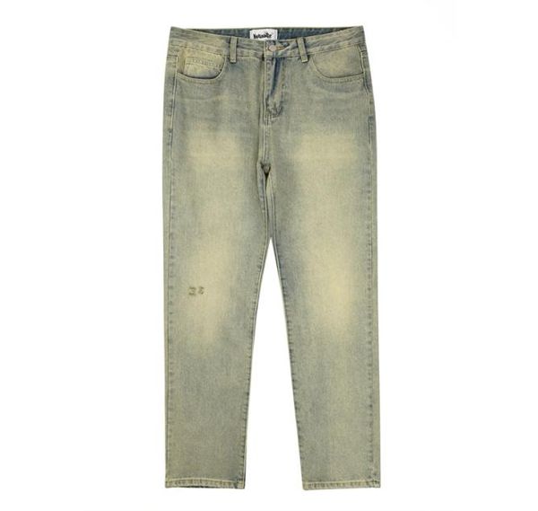 high street washed hole frayed yellow jeans men039s harajuku retro straight pockets solid color baggy casual denim trousers3855793, Blue
high street washed hole frayed yellow jeans men039s harajuku retro straight pockets solid color baggy casual denim trousers3855793, Blue