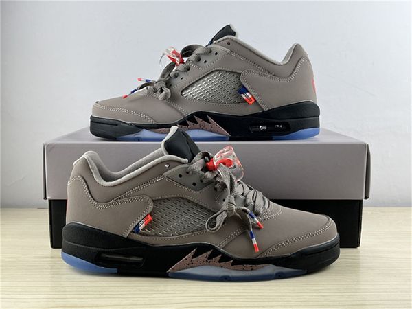 2023 authentic psg x 5 5s low basketball shoes dx6325-204 pumice black game royal plum sports sneakers mens with original box
2023 authentic psg x 5 5s low basketball shoes dx6325-204 pumice black game royal plum sports sneakers mens with original box