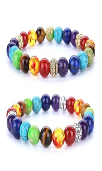 100 all natural stone lava stone tiger eye beads 7 chakra bracelet for women men yoga buddha player bracelets2315320, Black
100 all natural stone lava stone tiger eye beads 7 chakra bracelet for women men yoga buddha player bracelets2315320, Black