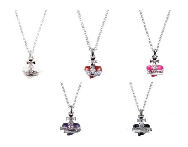 classic fashion punk necklace heart saturn planet necklace west queen diamond nana women039s party fashion jewelry with box90762735118015, Silver
classic fashion punk necklace heart saturn planet necklace west queen diamond nana women039s party fashion jewelry with box90762735118015, Silver