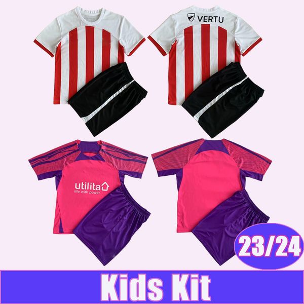 23 24 roberts stewart kids kit soccer jerseys clarke pritchard ballard gooch embleton batth cirkin home away football shirt, Black
23 24 roberts stewart kids kit soccer jerseys clarke pritchard ballard gooch embleton batth cirkin home away football shirt, Black