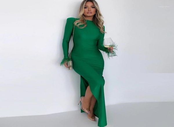 casual dresses elegant green bodycon maxi dress 2022 ostrich feather sleeve club party prom split long for women evening gown3311279, Black;gray
casual dresses elegant green bodycon maxi dress 2022 ostrich feather sleeve club party prom split long for women evening gown3311279, Black;gray