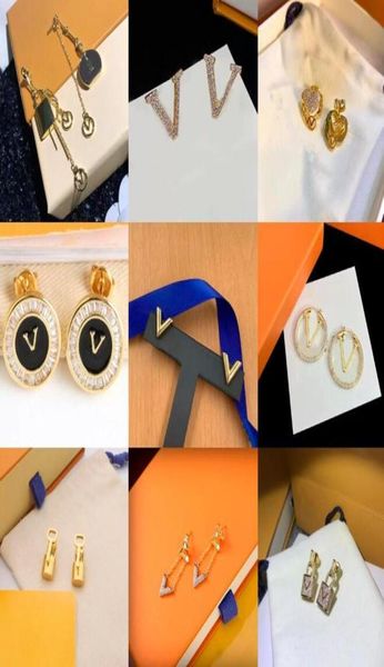 12 style 925 silver stud fashion women diamond earrings vshape designers earrings wedding party jewerlry6474794, Golden;silver
12 style 925 silver stud fashion women diamond earrings vshape designers earrings wedding party jewerlry6474794, Golden;silver