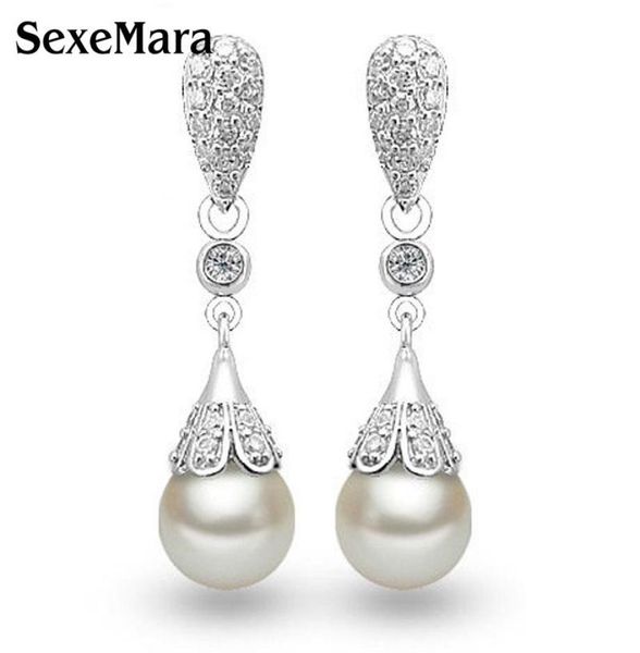 classic 925 sterling silver clear crystal long drop earrings teardrop bridal party wedding jewelry for women whole7718266
classic 925 sterling silver clear crystal long drop earrings teardrop bridal party wedding jewelry for women whole7718266