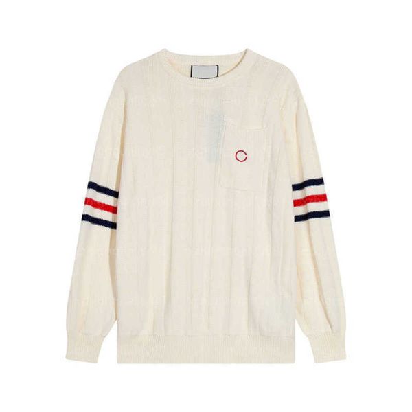womens designer sweater women knitted sweatshirt long sleeve round neck striped pockets thickened wool knitwear knit sweaters womens 55, White;black
womens designer sweater women knitted sweatshirt long sleeve round neck striped pockets thickened wool knitwear knit sweaters womens 55, White;black