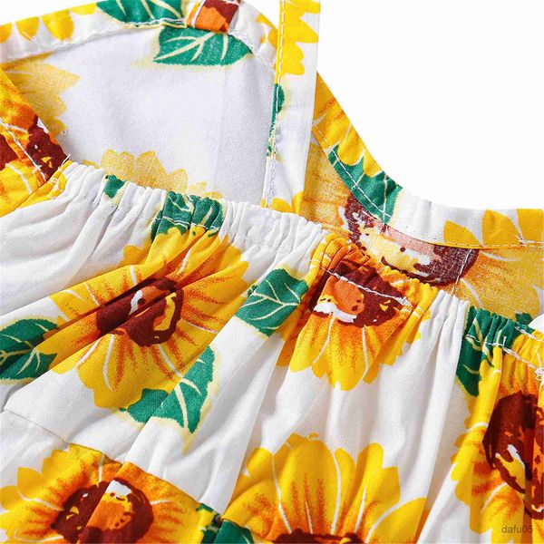 clothing sets infant kids baby girl's clothing set sunflower print sleeveless skirt two-piece suit for vacation birthday party r230815, White
clothing sets infant kids baby girl's clothing set sunflower print sleeveless skirt two-piece suit for vacation birthday party r230815, White