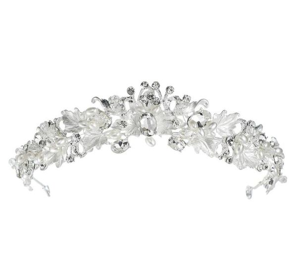 handmade crystal wedding hair accessories rhinestone tiara bridal headband crowns headpiece clear pearls for evening party8228620, Silver
handmade crystal wedding hair accessories rhinestone tiara bridal headband crowns headpiece clear pearls for evening party8228620, Silver
