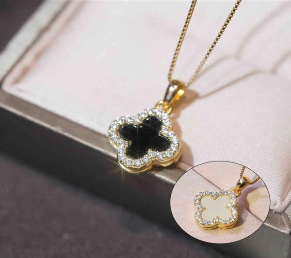 designer a multi wearing clover necklace women039s silver s925 doublesided versatile niche design light luxury clavicle chain6104108
designer a multi wearing clover necklace women039s silver s925 doublesided versatile niche design light luxury clavicle chain6104108