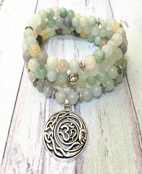 mg0591 amazonite 108 mala womens yoga necklace ohm charm natural gemstone bracelet personal spiritual balance jewelry9492109, Black
mg0591 amazonite 108 mala womens yoga necklace ohm charm natural gemstone bracelet personal spiritual balance jewelry9492109, Black