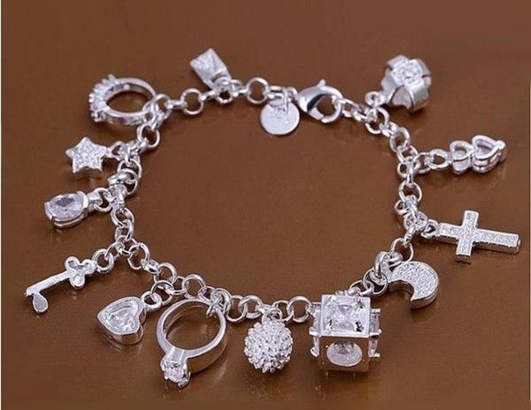 h144 925 silver bracelet 925 silver fashion jewelry charm bracelet 13 pendants bracelet3185310, Golden;silver
h144 925 silver bracelet 925 silver fashion jewelry charm bracelet 13 pendants bracelet3185310, Golden;silver