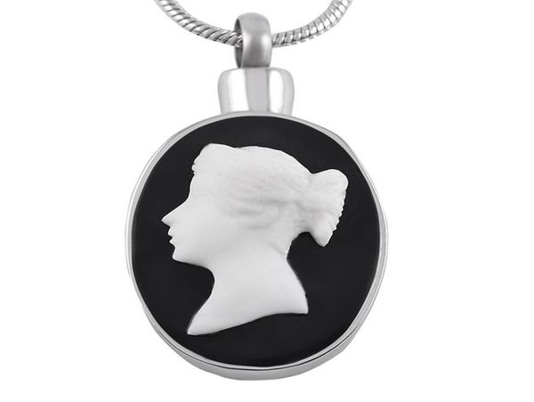 ijd9194 stainless steel cremation lady statue of oval pendant keepsake for ashes urn memorial necklace for women men jewelry279g5399542, Silver
ijd9194 stainless steel cremation lady statue of oval pendant keepsake for ashes urn memorial necklace for women men jewelry279g5399542, Silver