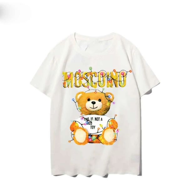moschin0 summer short sleeve mens t shirt european american fashion brand mens women's 100 cotton t-shirts us size s-xxl, White;black
moschin0 summer short sleeve mens t shirt european american fashion brand mens women's 100 cotton t-shirts us size s-xxl, White;black
