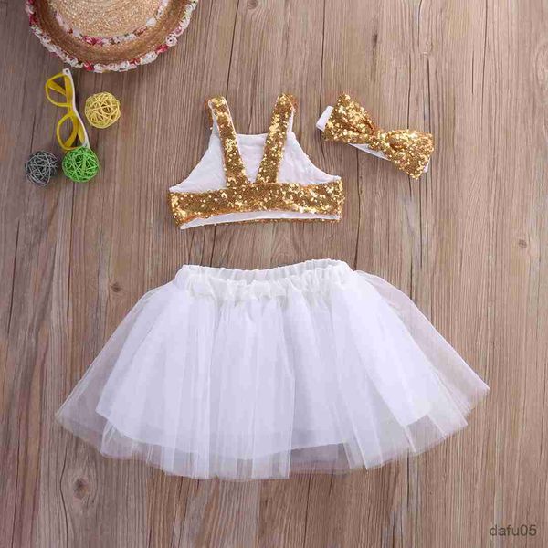 clothing sets princess newborn baby girl summer clothes set sequin crop +tulle dress skirts headband 3pcs children clothing sets r230815, White
clothing sets princess newborn baby girl summer clothes set sequin crop +tulle dress skirts headband 3pcs children clothing sets r230815, White