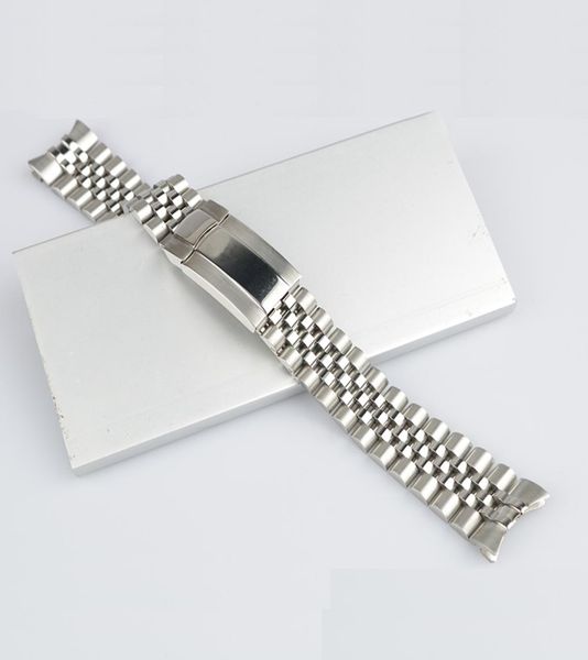 carlywet 20mm silver 316l solid curved end screw links watch band strap bracelet jubilee with oyster clasp for master3784986, Black;brown
carlywet 20mm silver 316l solid curved end screw links watch band strap bracelet jubilee with oyster clasp for master3784986, Black;brown