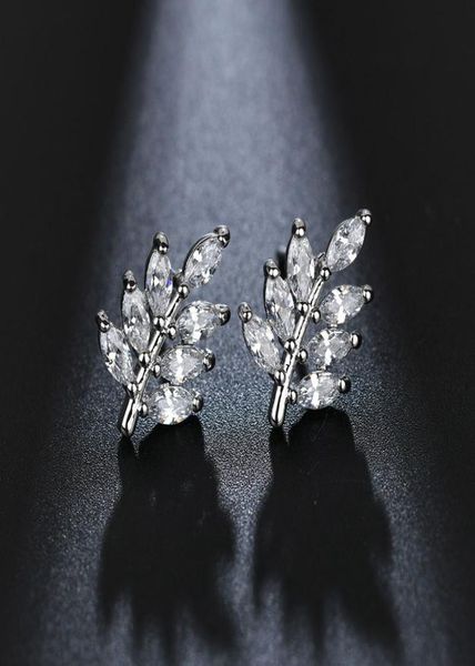 new leaf shaped stud earrings with marquise cut cz stone korean fashion style earing jewelery gift for women8909253, Golden;silver
new leaf shaped stud earrings with marquise cut cz stone korean fashion style earing jewelery gift for women8909253, Golden;silver