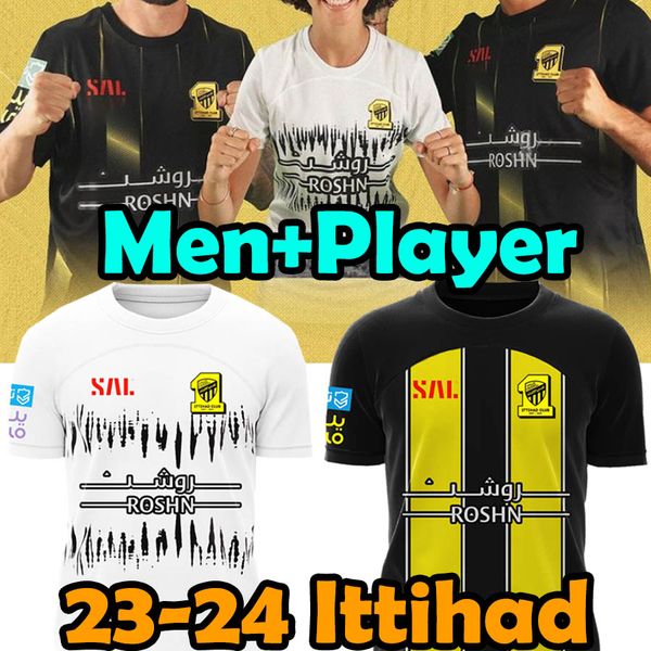 23/24 al-ittihad fc soccer jerseys fans player version benzema camara kante romarinho coronado hegazy costa coronado 2023 2024 home away thi, Black;yellow
23/24 al-ittihad fc soccer jerseys fans player version benzema camara kante romarinho coronado hegazy costa coronado 2023 2024 home away thi, Black;yellow