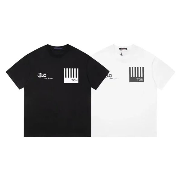 fashion mens t-shirts summer men women tshirt cotton designers short sleeve casual shirts streetwear t shirt tees mens clothing chd2307076, White;black
fashion mens t-shirts summer men women tshirt cotton designers short sleeve casual shirts streetwear t shirt tees mens clothing chd2307076, White;black