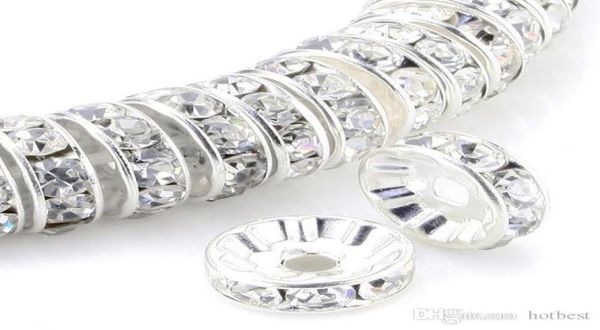 10mm 500 pcslot white clear crystal rhinestone rondelle spacer beads silver plated jewelry findings rondelle spacer loose bead f7652773
10mm 500 pcslot white clear crystal rhinestone rondelle spacer beads silver plated jewelry findings rondelle spacer loose bead f7652773