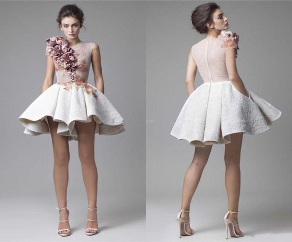 2018 new krikor jabotian lace prom dresses o neck cap sleeves ruched flowers white short mini evening party dresses with pockets1998479, Black
2018 new krikor jabotian lace prom dresses o neck cap sleeves ruched flowers white short mini evening party dresses with pockets1998479, Black