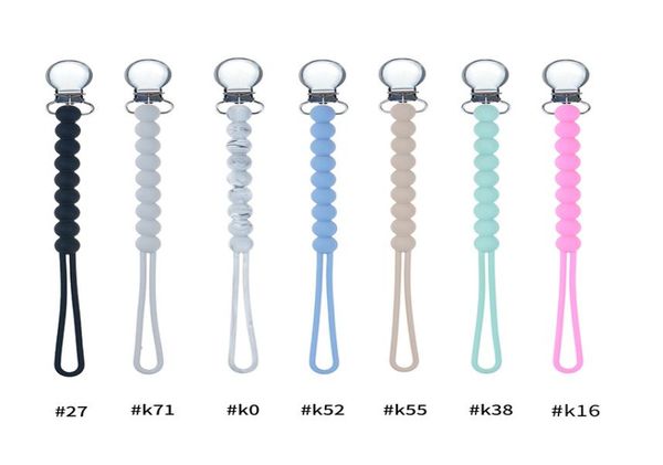 silicone baby pacifier clips antidrop chain soother holder teething bead nipple holders infant chewable toys yfa30069630544
silicone baby pacifier clips antidrop chain soother holder teething bead nipple holders infant chewable toys yfa30069630544