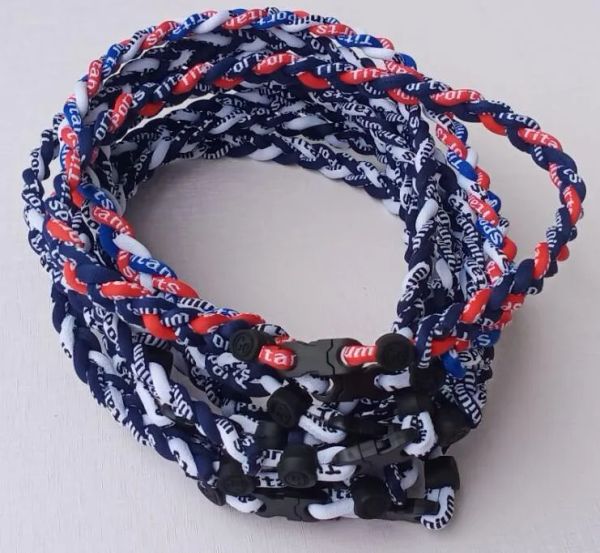outdoor athletic titanium sport accessories original men kids boys titanium braided 3 ropes tornado necklaces for zz
outdoor athletic titanium sport accessories original men kids boys titanium braided 3 ropes tornado necklaces for zz
