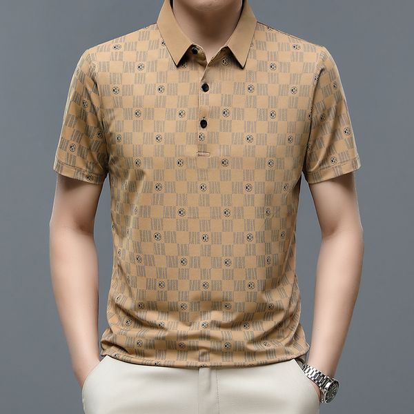mens polos browon brand men polo shirt fashion business casual print short sleeve summer thin breath regular fit clothing 230815, White;black
mens polos browon brand men polo shirt fashion business casual print short sleeve summer thin breath regular fit clothing 230815, White;black