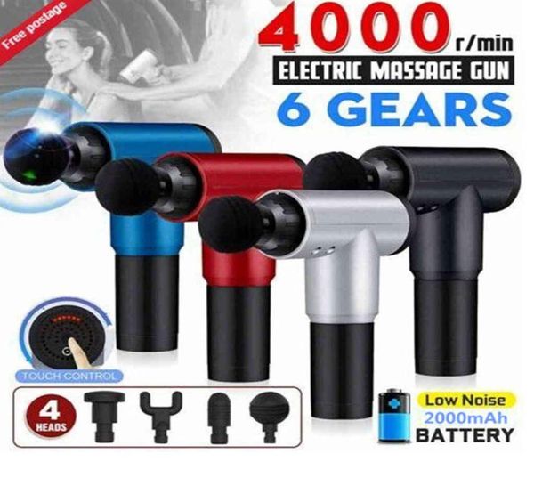 6 speeds massage gun rechargeable handheld deep tissue massager rechargeable handheld body massage gun with 4 massage head x0426302041332
6 speeds massage gun rechargeable handheld deep tissue massager rechargeable handheld body massage gun with 4 massage head x0426302041332